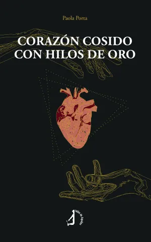 CORAZÓN COSIDO CON HILOS DE ORO
