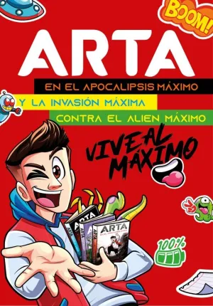 EDICIÓN ESPECIAL ESTUCHE CON: ARTA EN EL APOCALIPSIS MÁXIMO  ARTA Y LA INVASIÓN