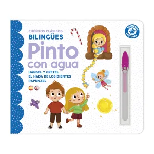 PINTO CON AGUA - CUENTOS (HANSEL Y GRETEL, EL HADA DE LOS DIENTES Y RAPUNZZEL)
