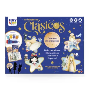 KIT PROYECTOR CLASICOS - CUENTOS DE PRINCESAS