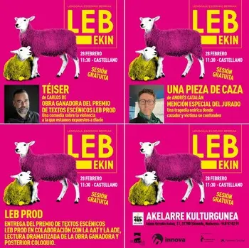 ENTREGA DEL PREMIO DE TEXTOS ESCÉNICOS LEB PROD...
