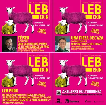 ENTREGA DEL PREMIO DE TEXTOS ESCÉNICOS LEB PROD...