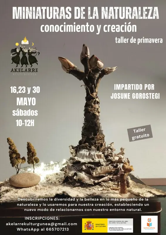Taller MINIATURAS DE LA NATURALEZA -...